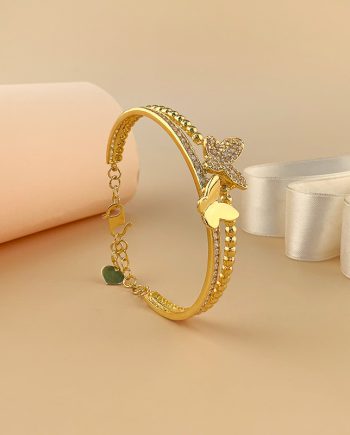GELANG TANGAN RAMA-RAMA + BATU (BUJUR)