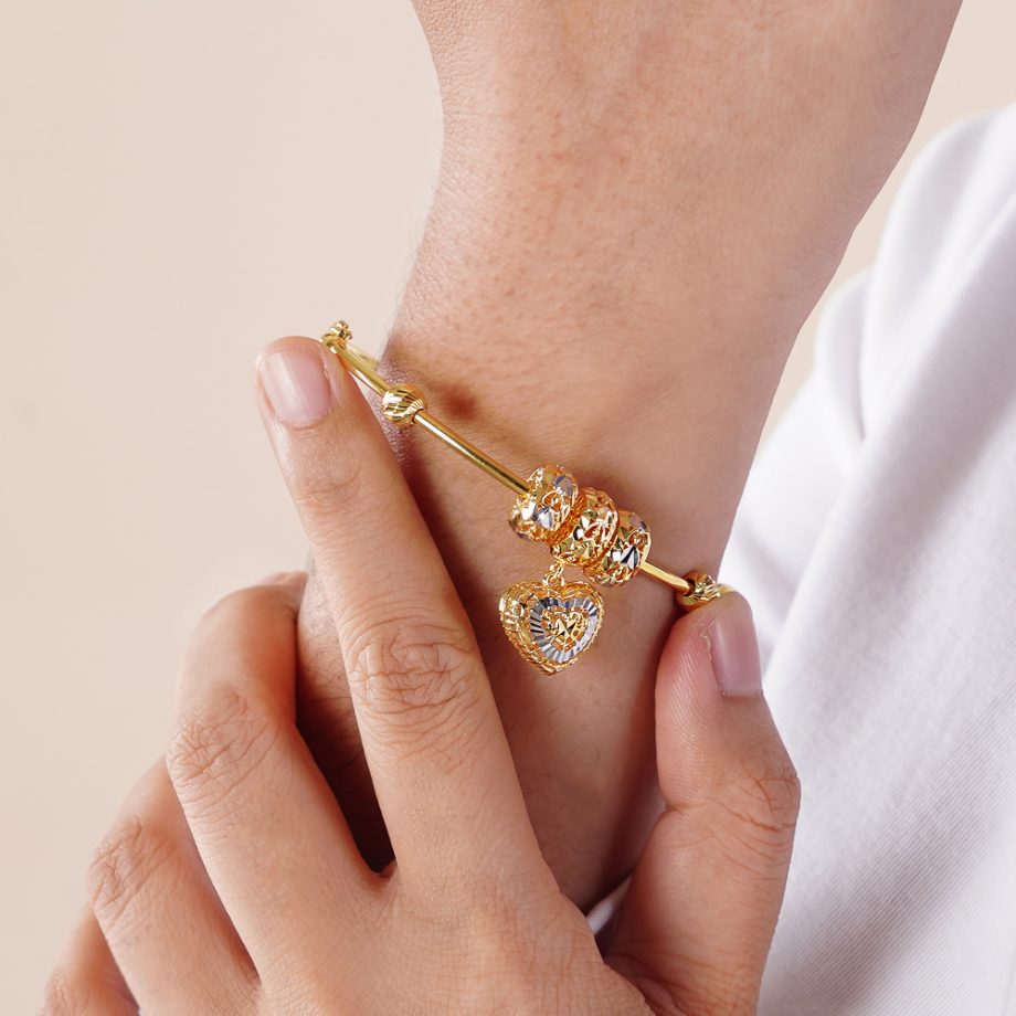 GELANG TANGAN GANTUNG CROME