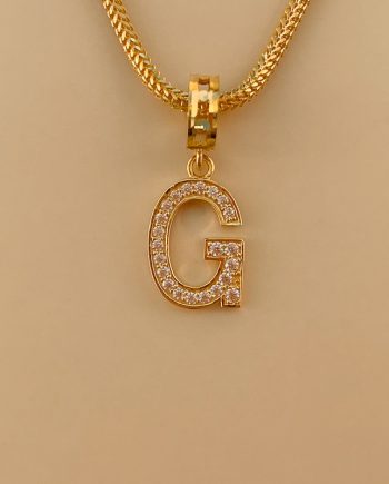 CHARM HURUF G MINIMALIS + BATU