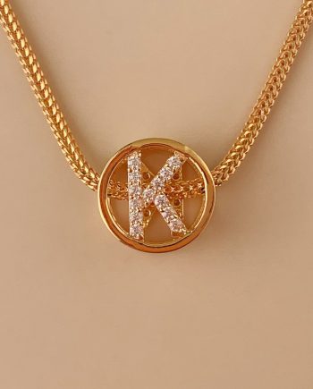 BEAD HURUF K MINIMALIS + BATU
