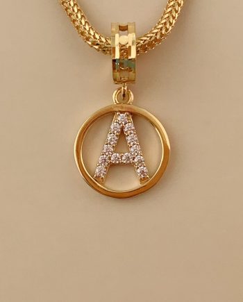 CHARM HURUF A MINIMALIS + BATU