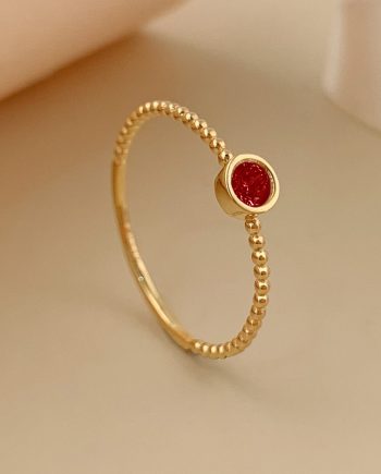 CINCIN MINIMALIS + BATU MERAH