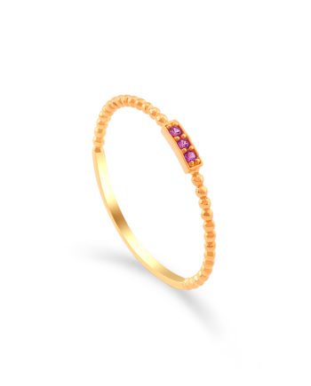 CINCIN BAR MINIMALIS + BATU MERAH