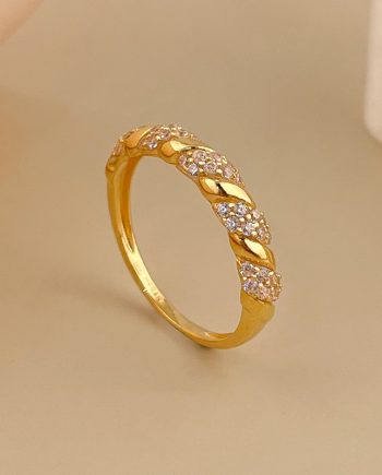 CINCIN TWISTED BAND MINIMALIS + BATU