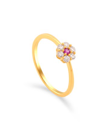 CINCIN MARYAM MINIMALIS + BATU MERAH