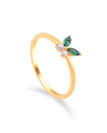 CINCIN CRESSIDA BUTTERFLIES MINIMALIS + BATU HIJAU