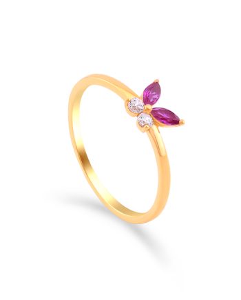 CINCIN CRESSIDA BUTTERFLIES MINIMALIS + BATU MERAH