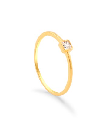 CINCIN SEGI EMPAT MINIMALIS + BATU