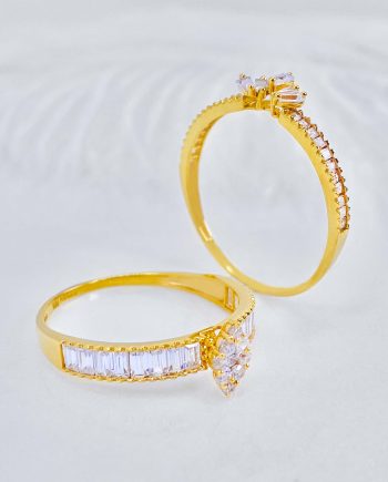 CINCIN STACK MINIMALIS ADEL + ELISA BAND