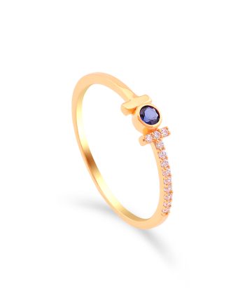 CINCIN BAR MINIMALIS + BATU BIRU