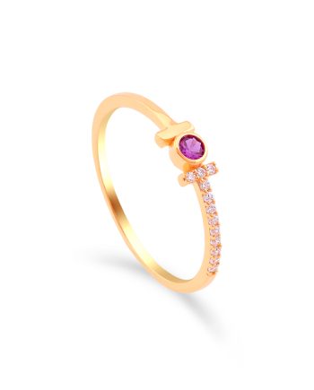 CINCIN BAR MINIMALIS + BATU MERAH