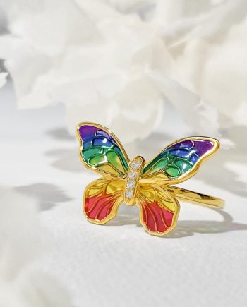 CINCIN RAMA-RAMA ENAMEL INDAH (BESAR)