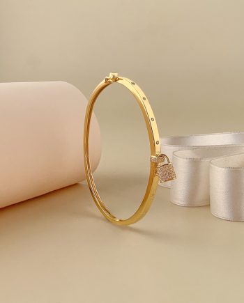 GELANG TANGAN KUNCI PERMATA + BATU (BUJUR)