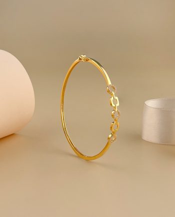 GELANG TANGAN SPARKLE MINIMALIS + BATU (BUJUR)