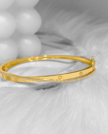 GELANG TANGAN GADIS MINIMALIS + BATU (BUJUR)