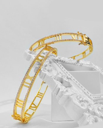 GELANG TANGAN ROMA + BATU (BUJUR)