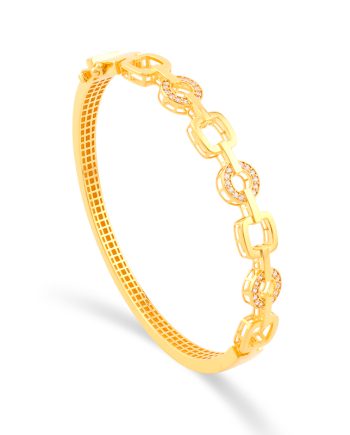 GELANG TANGAN YOLANDE MINIMALIS + BATU (BUJUR)