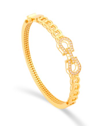 GELANG TANGAN LADAM KUDA MINIMALIS + BATU (BUJUR)
