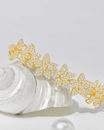 GELANG TANGAN VIANA MINIMALIS + BATU (BUJUR)