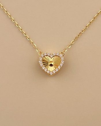 RANTAI LEHER SHIMMERING LOVE MINIMALIS + BATU