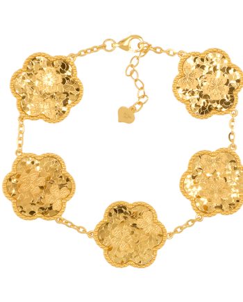 RANTAI TANGAN QUINTINA RAYA FLORALIE BUNGA SHATTERED ICE (BESAR)