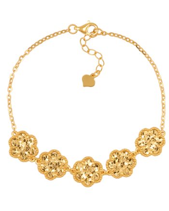 RANTAI TANGAN SHATTERED ICE CINQUE LINK FLORALIE (MIDI) MINIMALIS