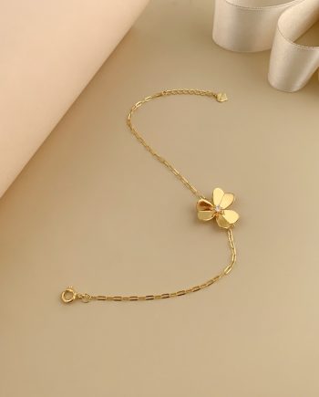 RANTAI TANGAN BUNGA MINIMALIS + BATU