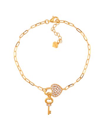 RANTAI TANGAN CHAIN MY HEART MINIMALIS + BATU
