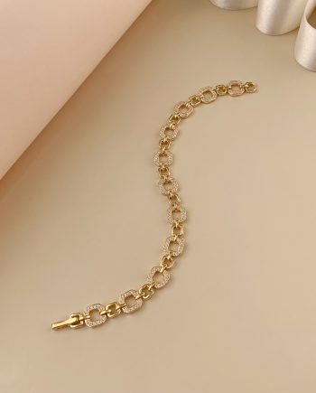 RANTAI TANGAN FESYEN MINIMALIS + BATU