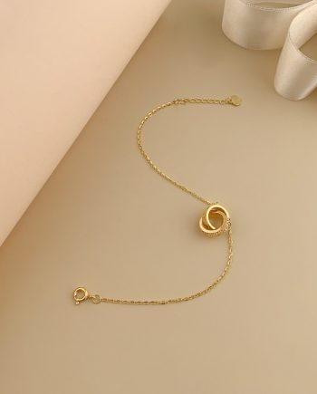RANTAI TANGAN DUO MINIMALIS + BATU