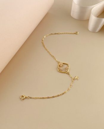 RANTAI TANGAN SERI PAGI MINIMALIS + BATU