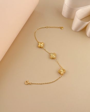 RANTAI TANGAN TRI IDORA GRAND CLOVER MINIMALIS
