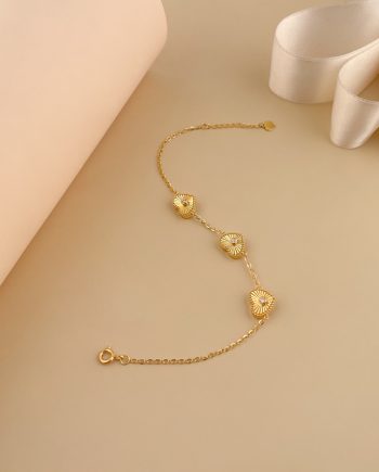 RANTAI TANGAN IDORA LOVE PETITE MINIMALIS + BATU