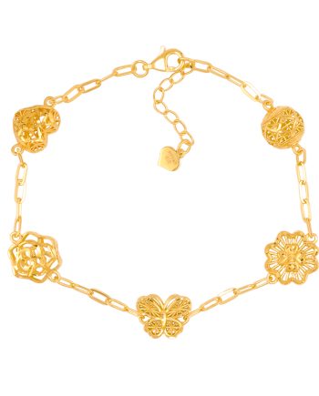 RANTAI TANGAN EMAS MARIGOLD MINIMALIS