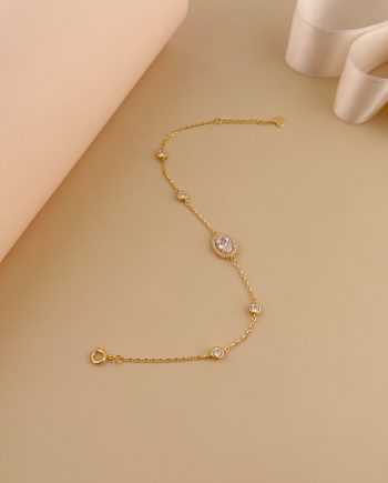 RANTAI TANGAN RENIK HUJAN MINIMALIS + BATU