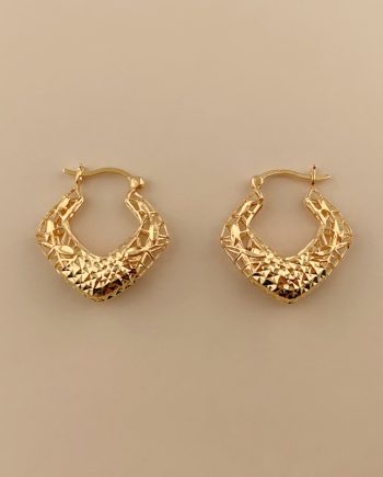 SUBANG KLIP ELOISE MINIMALIS (DIAMETER 1.10CM+/-)