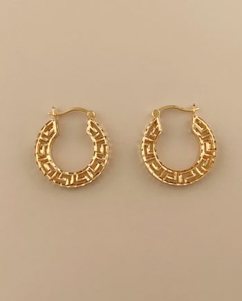 SUBANG KLIP FESYEN MINIMALIS (DIAMETER 1.20CM+/-)