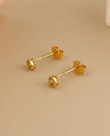 SUBANG PAKU GLEAMING ALENA MINIMALIS + BATU HIJAU