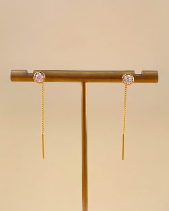 SUBANG JARUM COTERIE (KECIL) MINIMALIS + BATU
