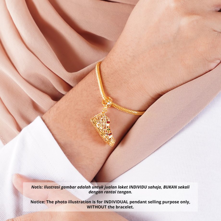 LOKET 3D KASUT ENAMEL