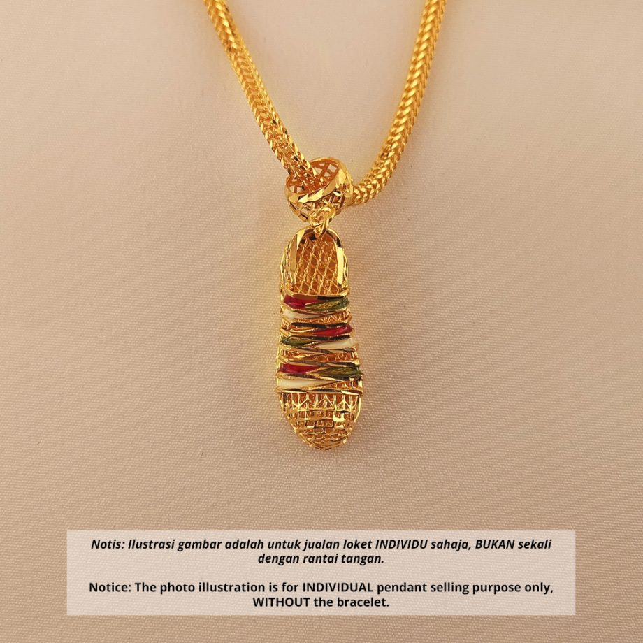 LOKET 3D KASUT ENAMEL