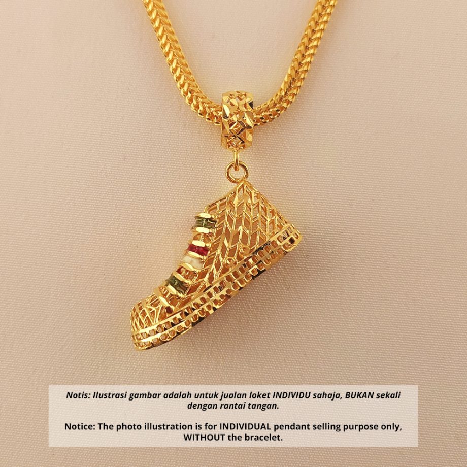 LOKET 3D KASUT ENAMEL