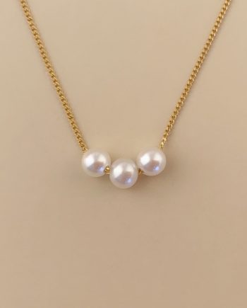 RANTAI LEHER MUTIARA MINIMALIS