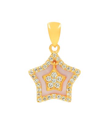 LOKET BINTANG KEGEMBIRAAN MOTHER OF PEARL