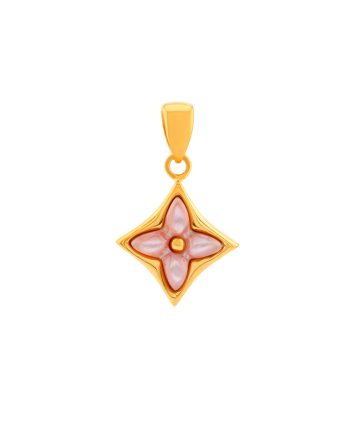 LOKET SOMMET MOTHER OF PEARL MERAH JAMBU (KECIL)