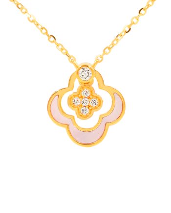 RANTAI LEHER IRIE MOTHER OF PEARL