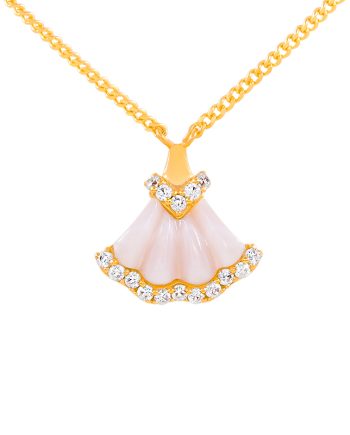 RANTAI LEHER KERANG MOTHER OF PEARL