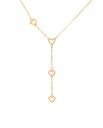 RANTAI LEHER RENATA CINTA KECIL PUTIH MOTHER OF PEARL