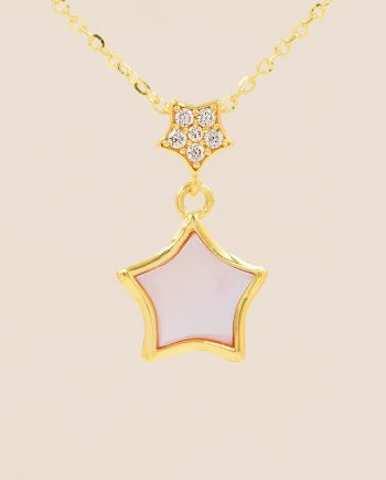 RANTAI LEHER STELLAR MOTHER OF PEARL