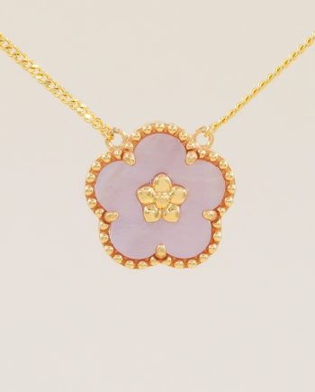 RANTAI LEHER PETITE MOTHER OF PEARL